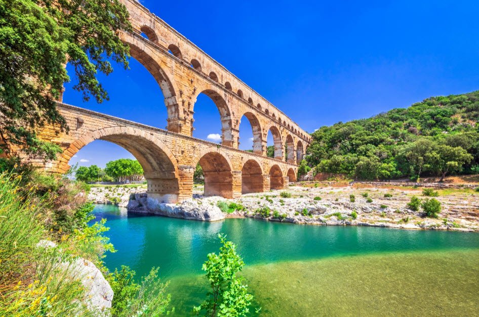 Pont du Gard, Gard, Occitanie, France